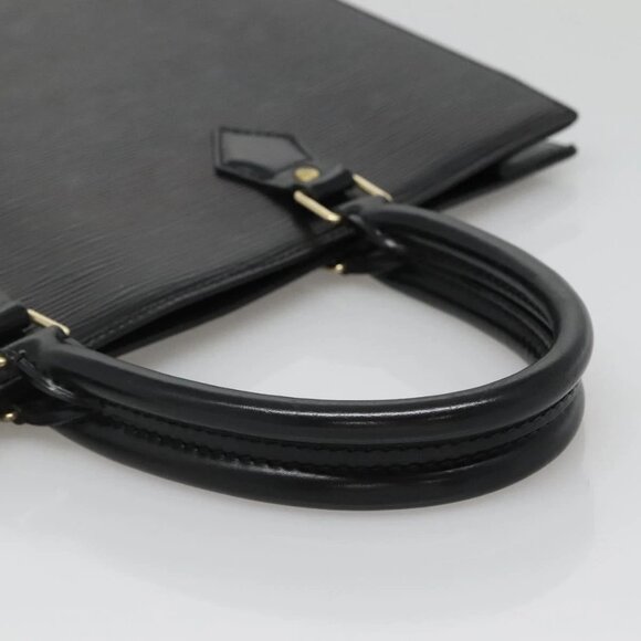 LOUIS VUITTON Epi Sac Plat Hand Bag Black M59082 LV Auth 134789 - Picture 7 of 12